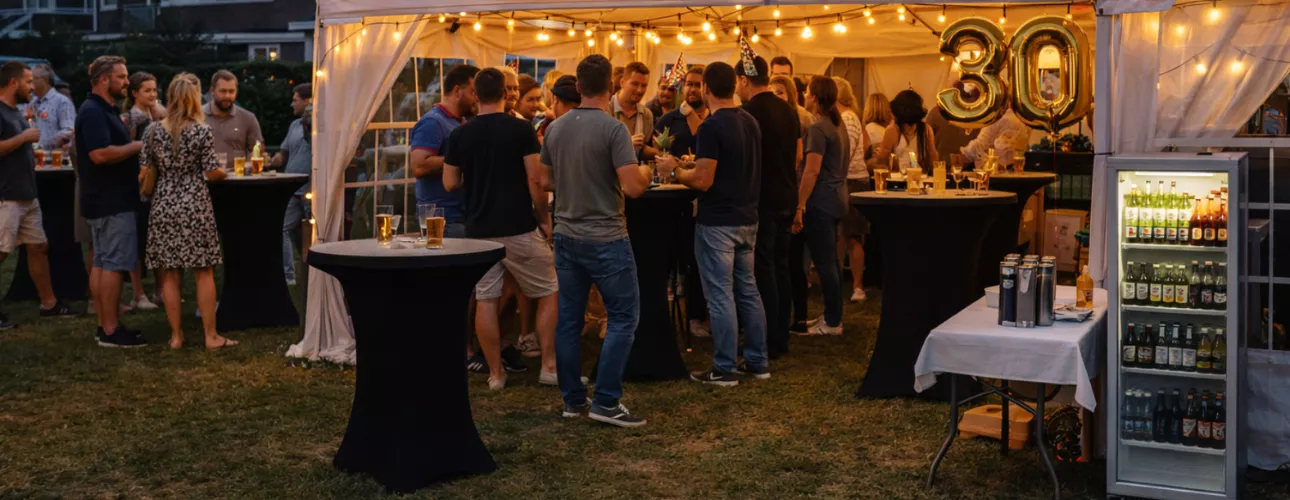 Verjaardag organiseren met Partytentverhuur Haaglanden