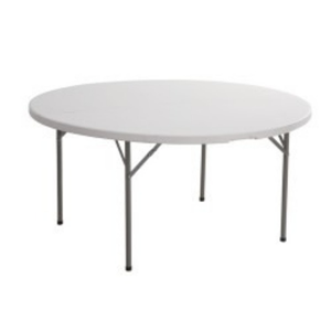 Witte ronde tafel