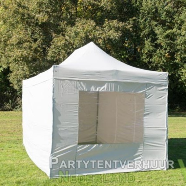 Easy up tent 3x6 meter lichtgrijs
